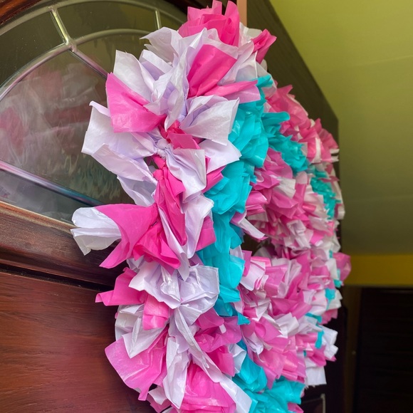 Spring “table-cloth” Wreath - Picture 2 of 3